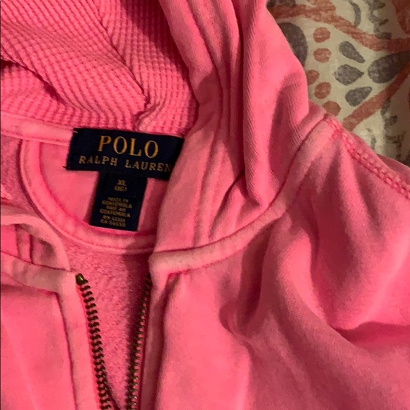Hot pink Ralph Lauren girls jogging set - Picture 2 of 2